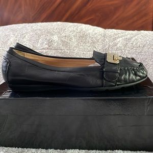 Cole Haan. Women's size 10 black leather loafers. Brand new, never worn, no box
